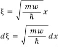 Equation from the original notes