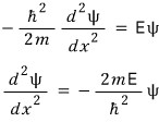 Equation from the original notes