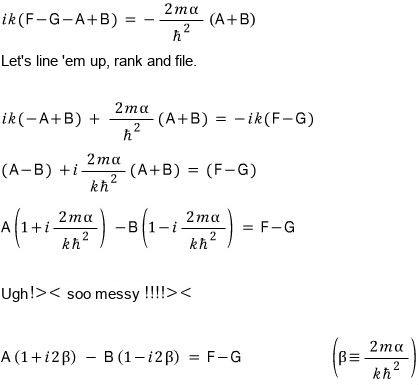 Equation from the original notes