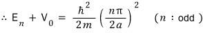 Equation from the original notes
