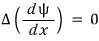 Equation from the original notes
