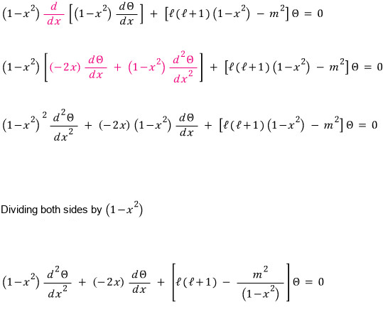 Equation from the original notes