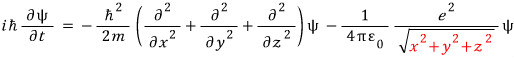 Equation from the original notes