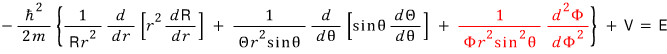 Equation from the original notes