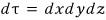 Equation from the original notes