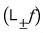 The common eigenstate f before applying a ladder operator