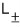 L plus-or-minus ladder operator symbol