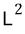 Total angular momentum squared operator acting on the angular wavefunction
