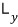 Hermitian y-component angular momentum operator L y