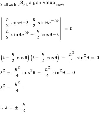 Localized characteristic-equation calculation for S along an arbitrary direction