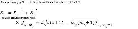 Expansion of the total lowering operator into constituent lowering operators
