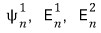 The three targets psi n 1, E n 1, and E n 2