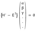 Higher-dimensional degenerate perturbation equation with coefficient vector alpha, beta, gamma, and further components