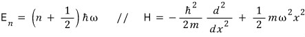Harmonic-oscillator energy and Hamiltonian as functions of omega