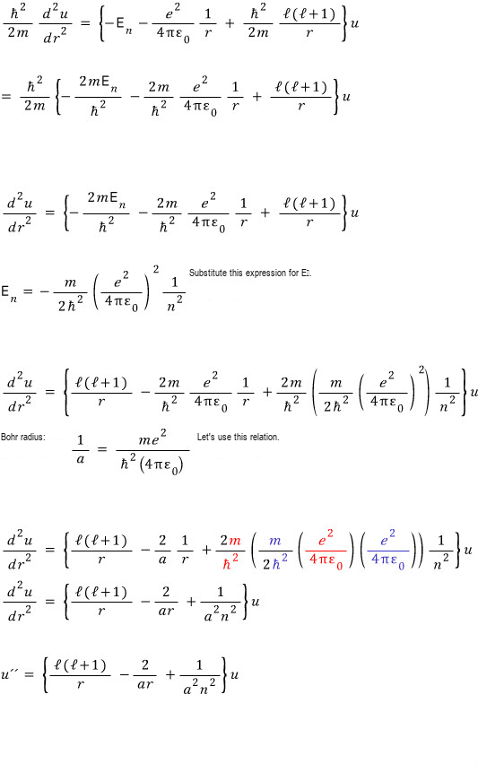 Preserved rearrangement of the hydrogen radial equation whose centrifugal denominator is corrected below