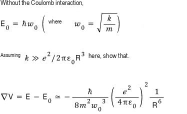Source-image weak-coupling energy shift with an ambiguous label and an R-to-the-minus-six prefactor too small by a factor of four