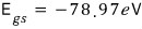 Experimental helium ground-state energy of about minus 78.97 electronvolts
