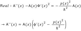 Real-part equation used to determine the WKB phase