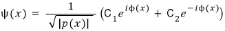 WKB solution rewritten using the accumulated phase