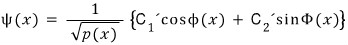 Sine-and-cosine form of an allowed-region WKB wave function