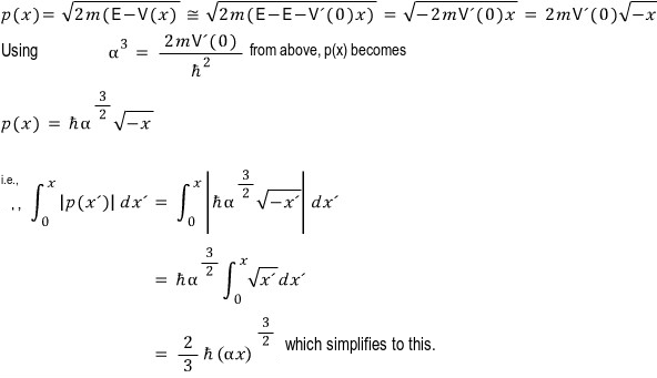 Historical forbidden-side momentum calculation whose first displayed equality drops a square root; the corrected coefficient appears in the adjacent native equation