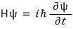 Schrodinger equation used to derive the amplitude equations.