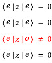 Parity test for four transitions: only the 1s-to-2p-zero dipole integral is nonzero.
