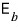 Unperturbed upper energy E b.