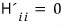 For states of definite parity, the diagonal electric dipole perturbation matrix element is zero.