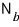 N_b