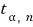 t alpha,n