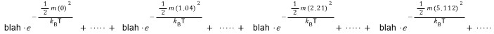 Equation from the original notes