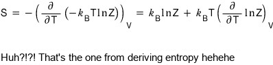 Equation from the original notes