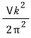 Equation from the original notes