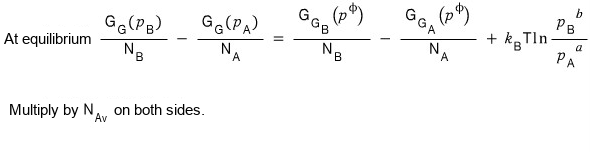 Equation from the original notes
