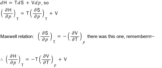 Equation from the original notes