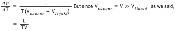 Equation from the original notes