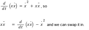 Equation from the original notes
