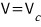 V = V_c